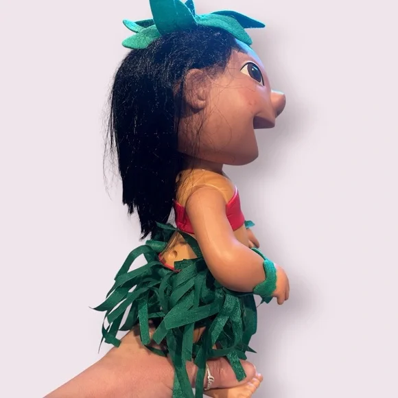 Disney 2001 Hasbro Lilo & Stitch Hula Lilo Doll Tested NOT Working 11" Tall - Picture 4 of 11